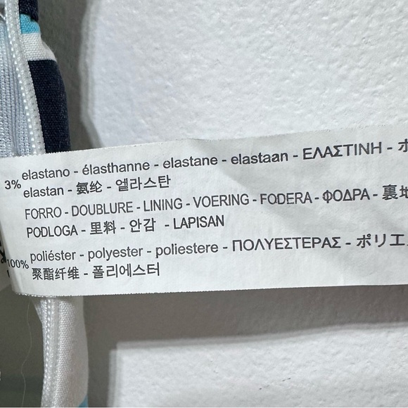 Zara V-Neck Stripes Peplum Sleeveless Women’s Top Size XS - Picture 8 of 9